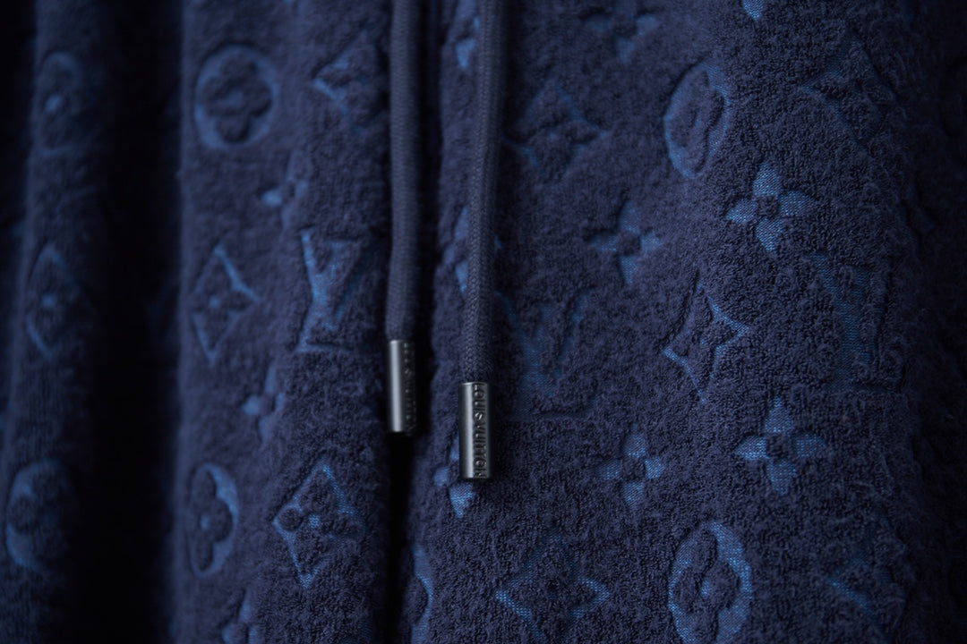 260306 New high-quality custom embossed fleece shorts