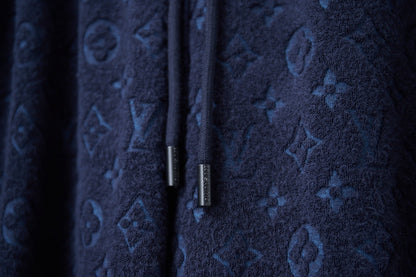 260306 New high-quality custom embossed fleece shorts