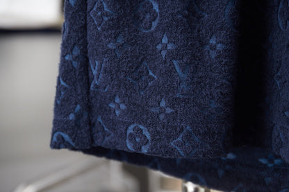260306 New high-quality custom embossed fleece shorts