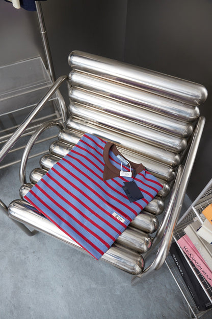 260306 New high-quality striped plain weave t-shirt