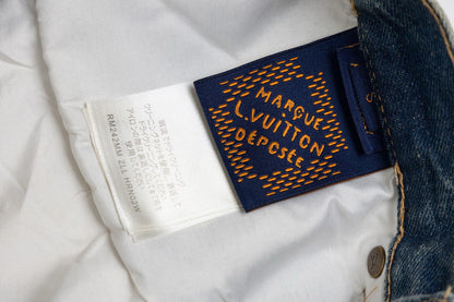 260306 New high-quality gradient vintage pocket jeans