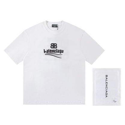 260306 New high-quality heavy-duty double-stitched T-shirt