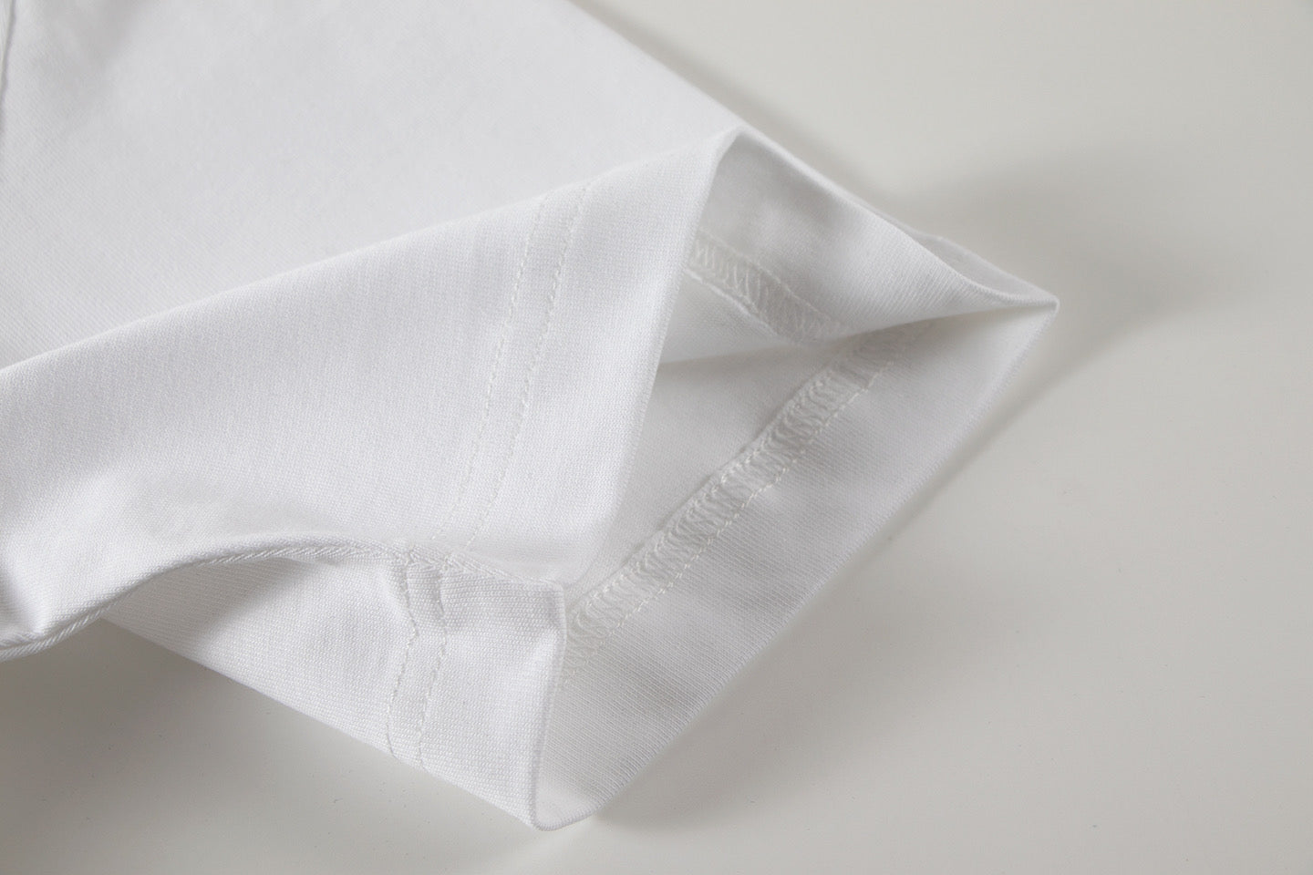 260306 New high-quality heavy-duty double-stitched T-shirt