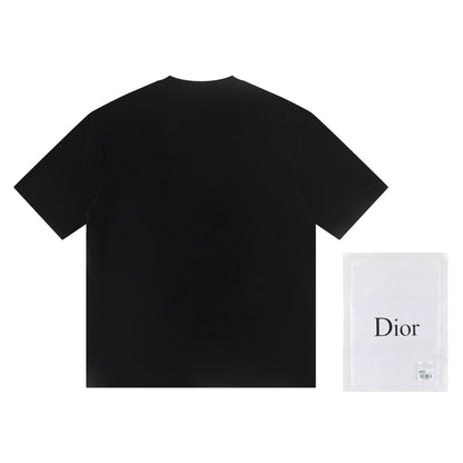 260306 New high-quality heavy-duty embroidered sequin T-shirt