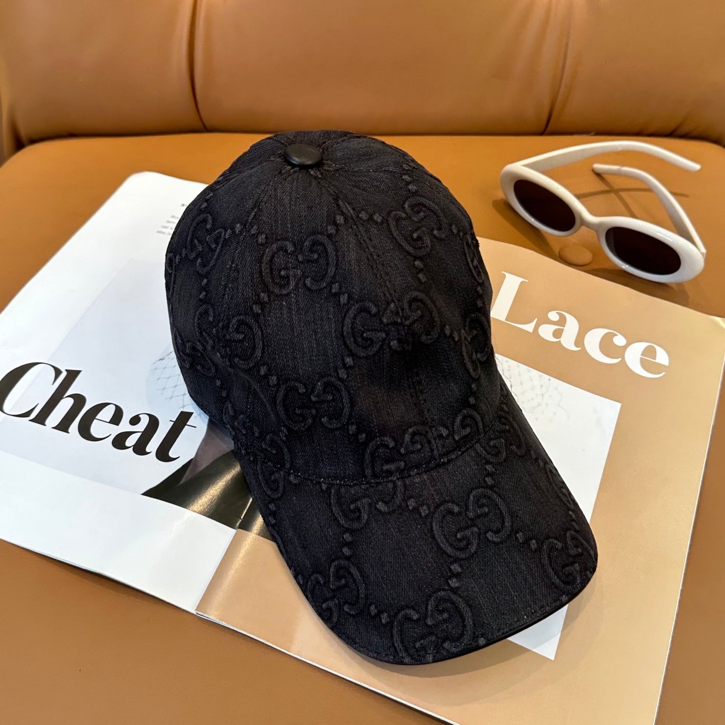 251028 New daily wear wash-and-wear distressed baseball cap