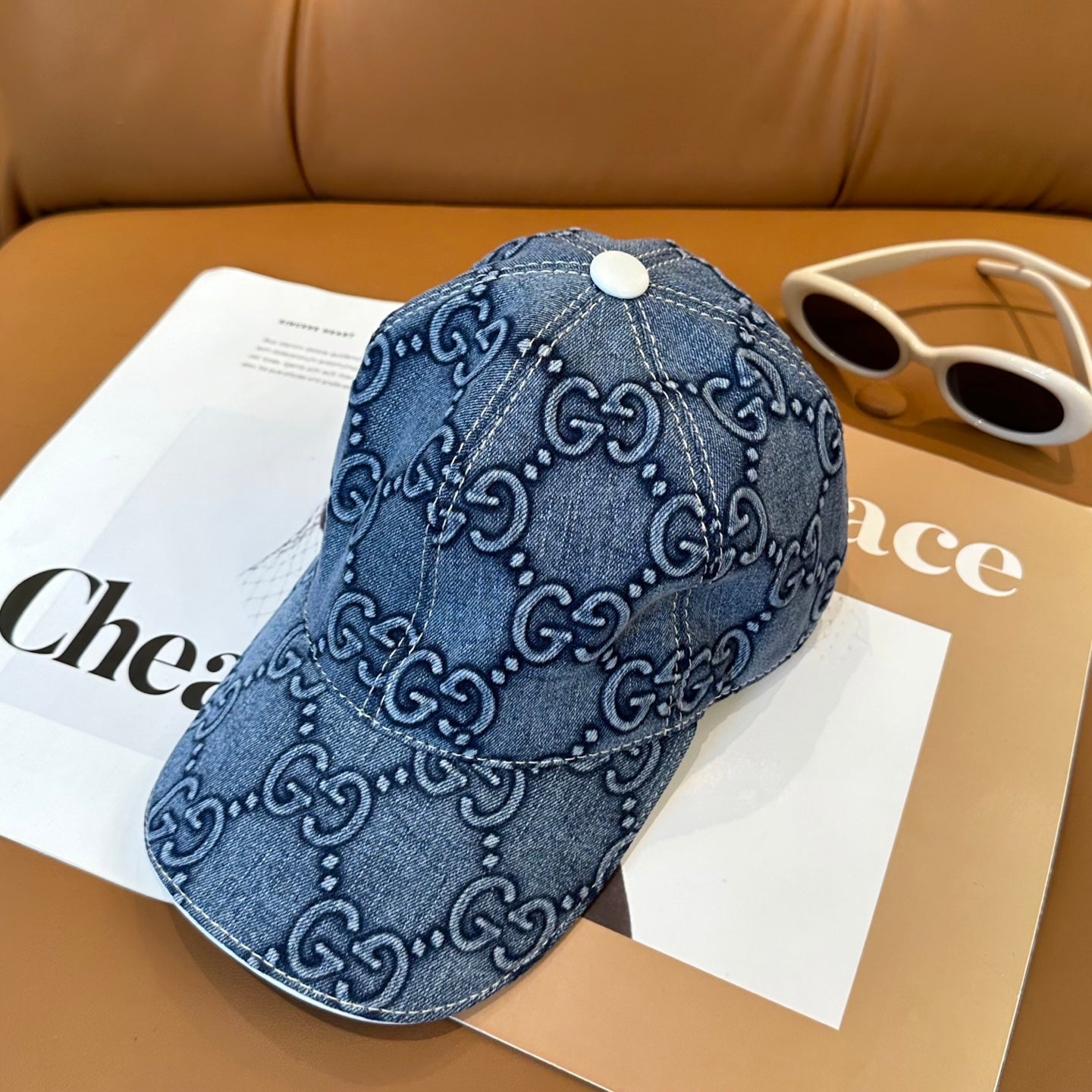 251028 New daily wear wash-and-wear distressed baseball cap
