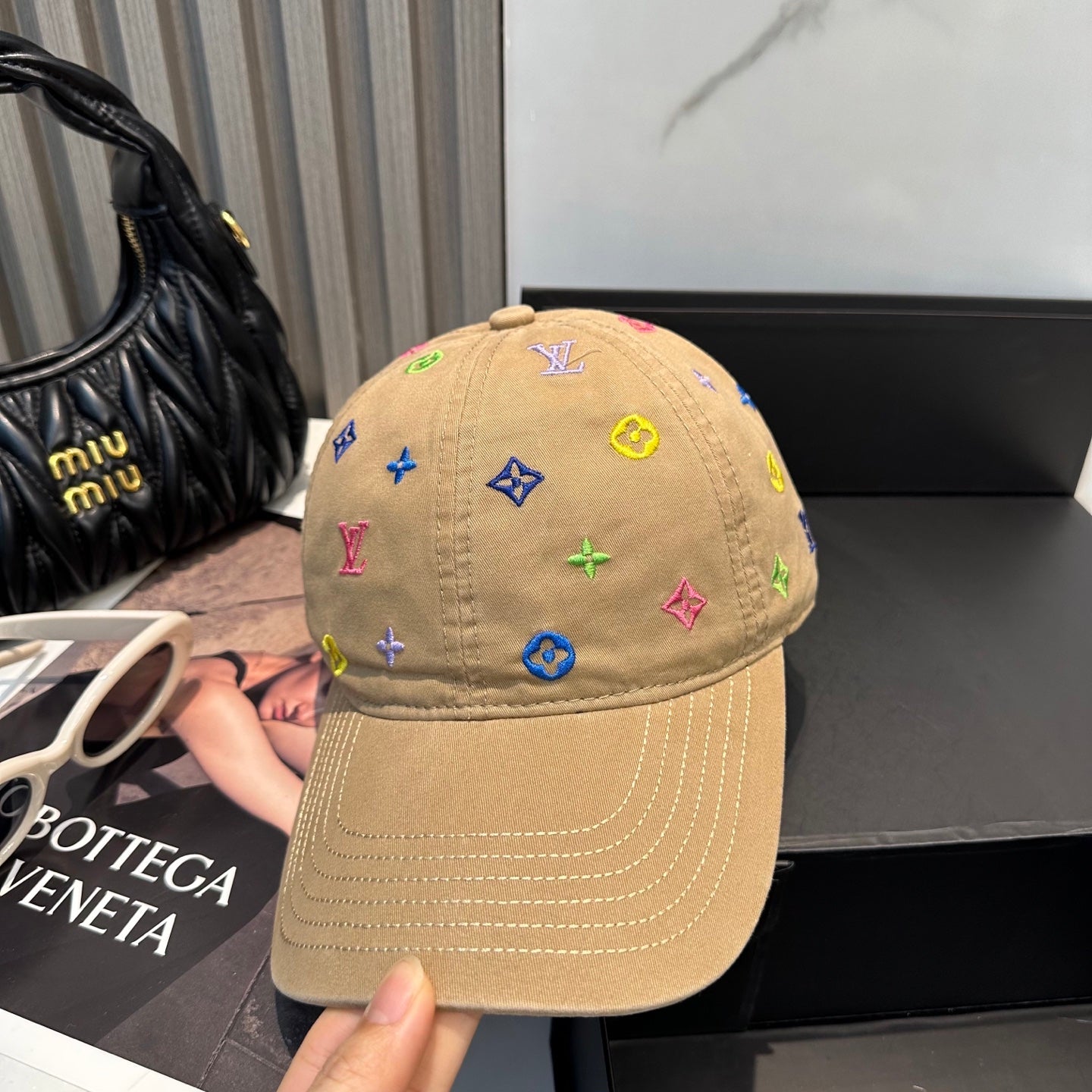 260311 New small icon with full-printed fisherman hat