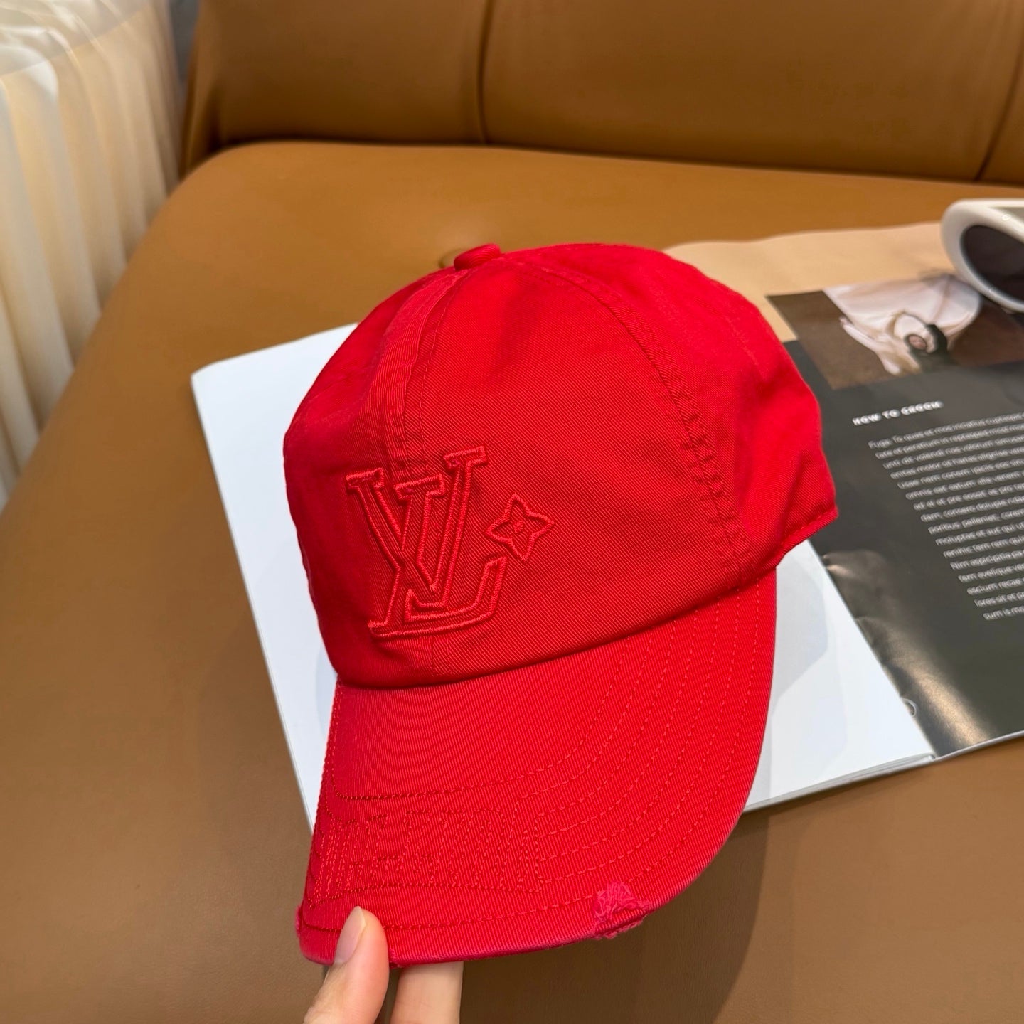 260311 New simple and bold embroidered baseball cap