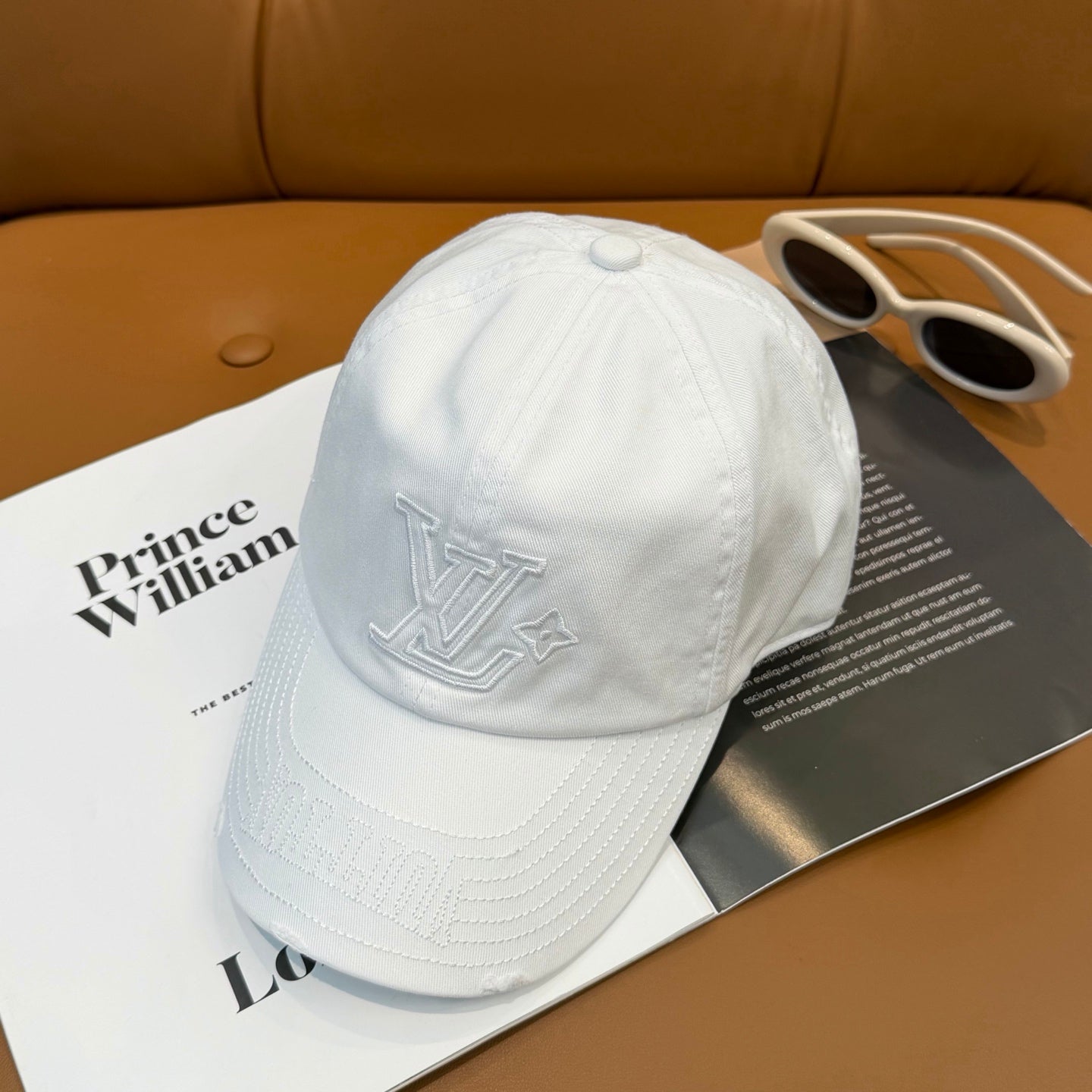 260311 New simple and bold embroidered baseball cap