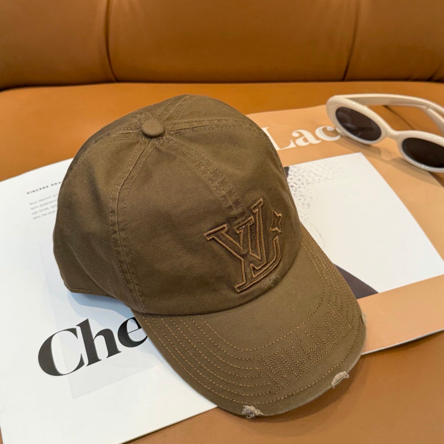 260311 New simple and bold embroidered baseball cap
