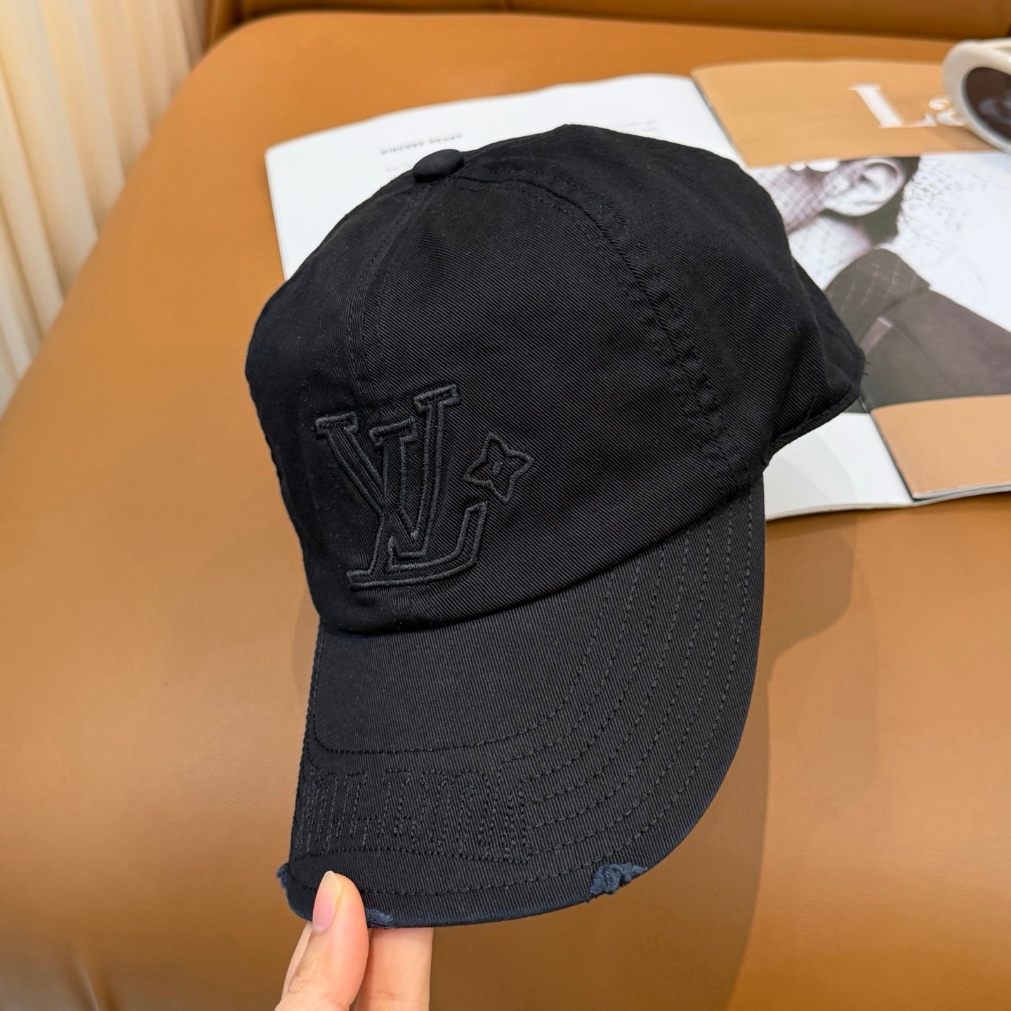 260311 New simple and bold embroidered baseball cap