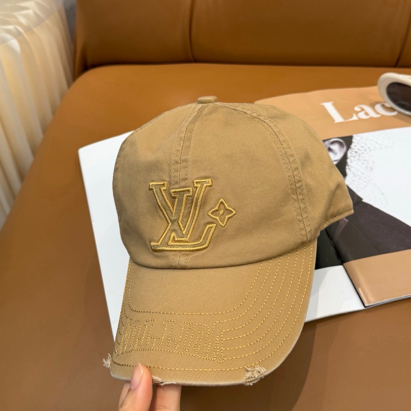 260311 New simple and bold embroidered baseball cap