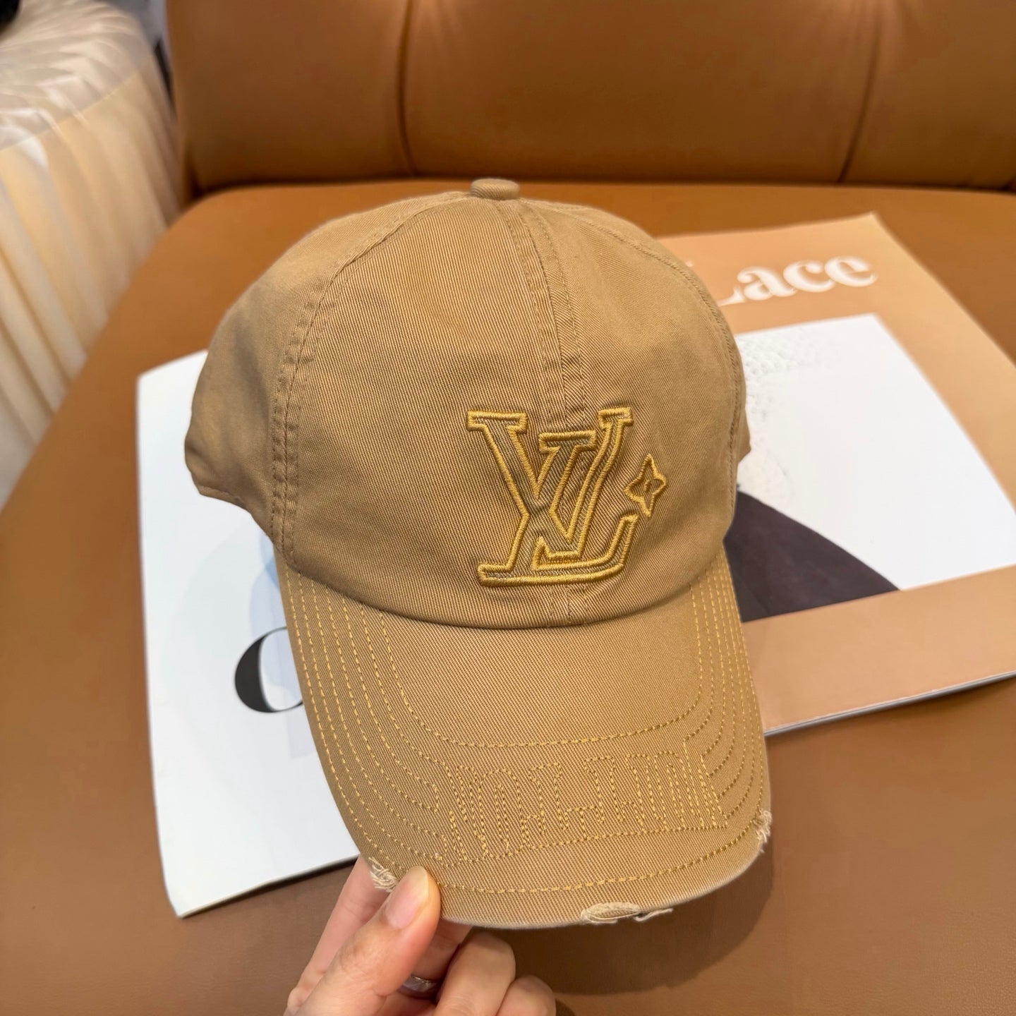 260311 New simple and bold embroidered baseball cap