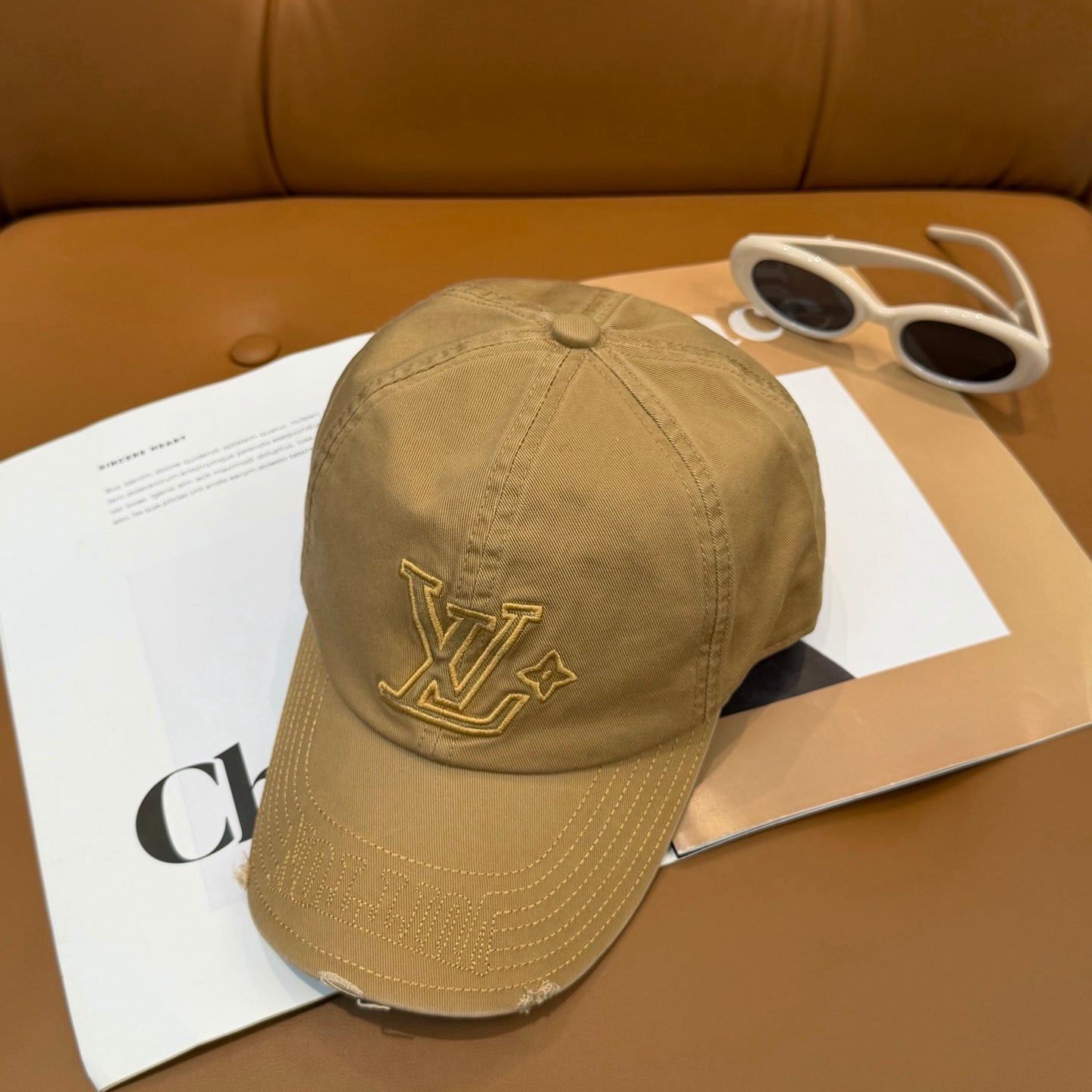 260311 New simple and bold embroidered baseball cap