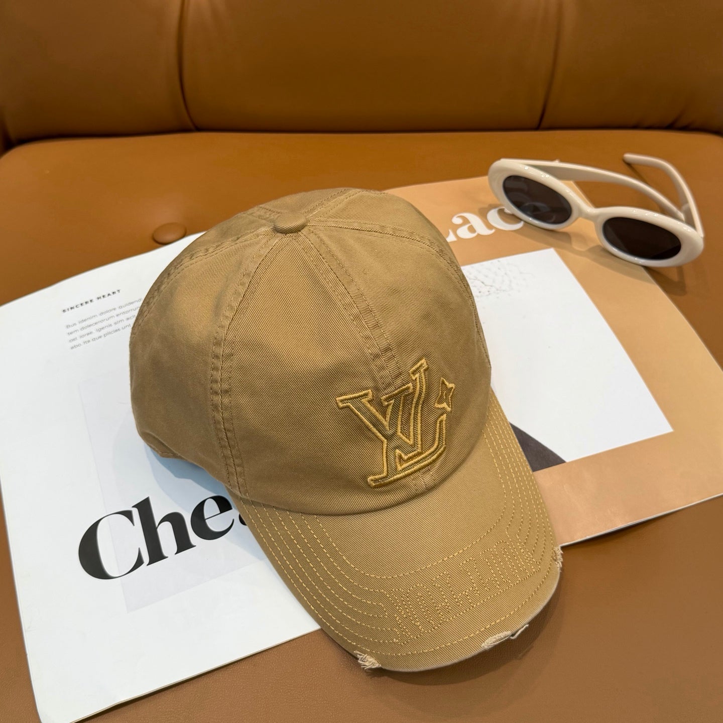 260311 New simple and bold embroidered baseball cap