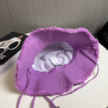 260311 New style hat with drawstring design - boater hat