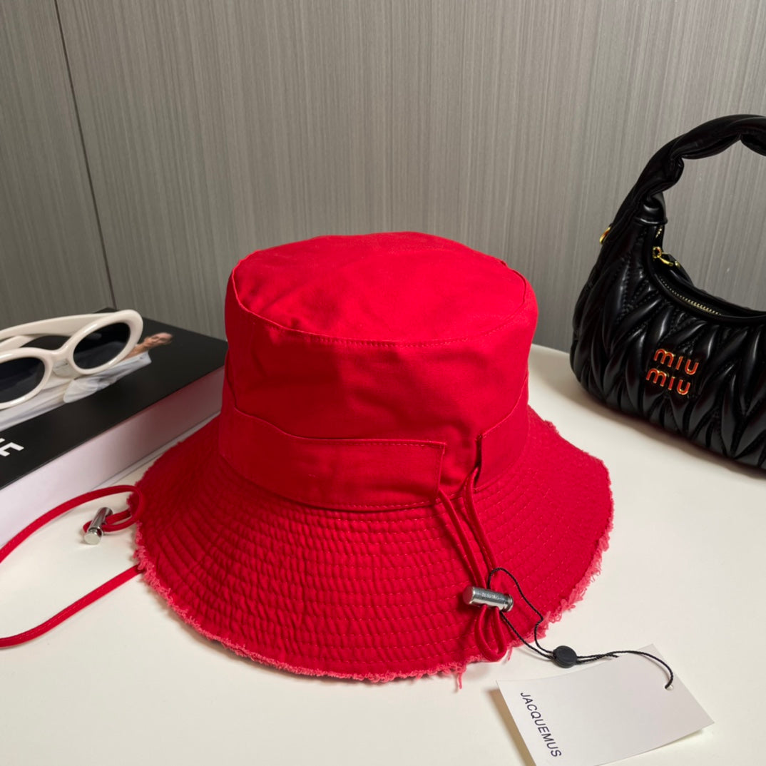 260311 New style hat with drawstring design - boater hat