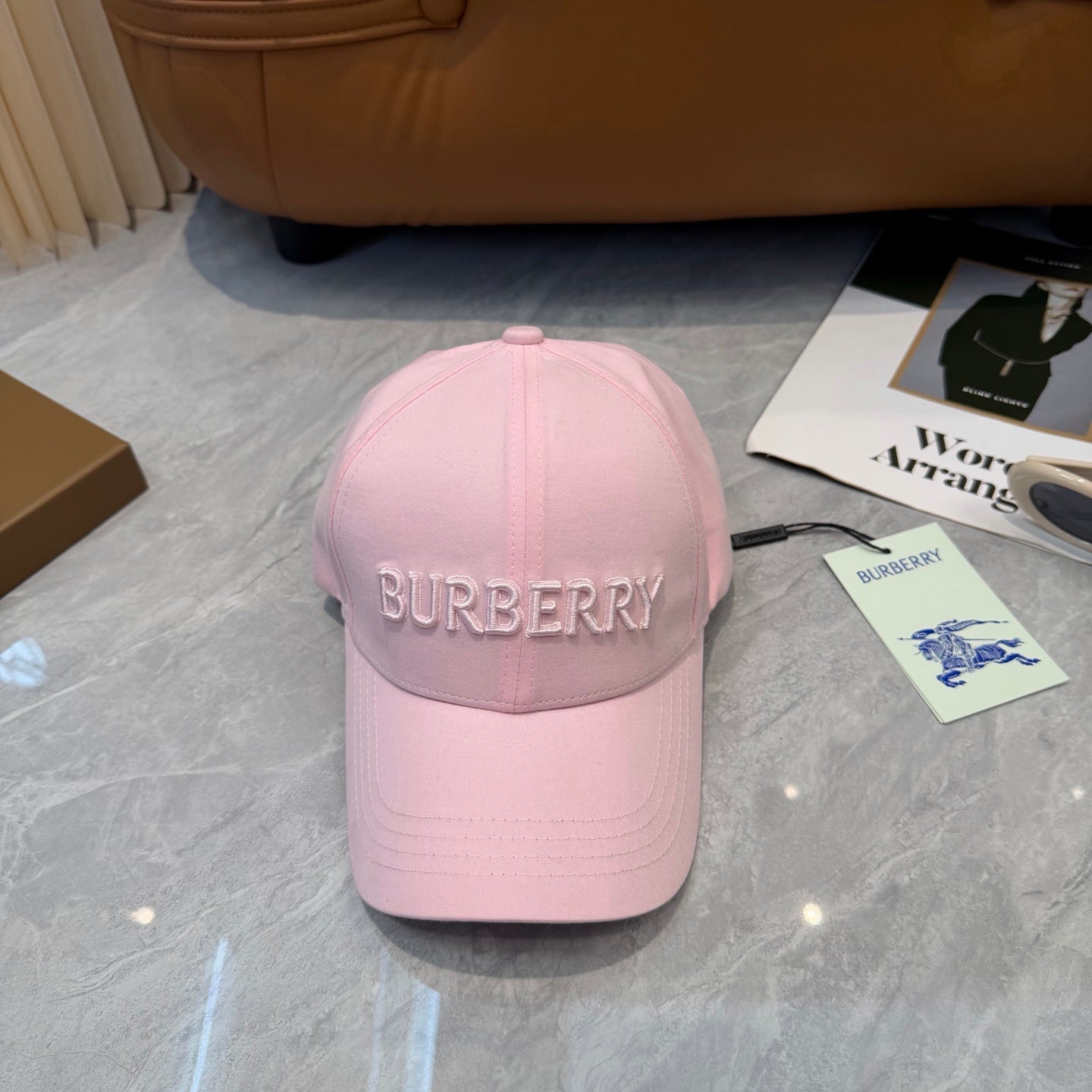 260311 New simple and bold embroidered baseball cap