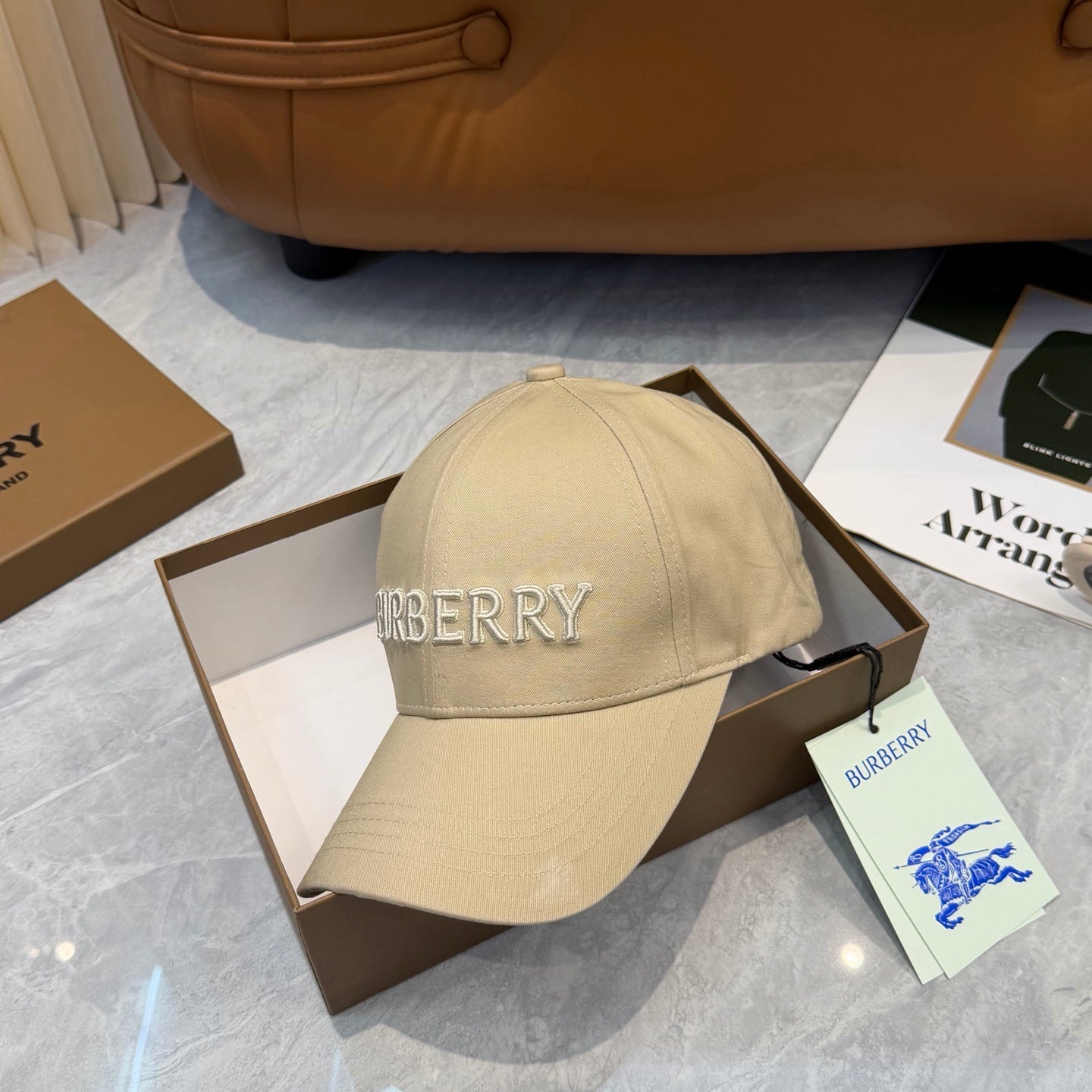 260311 New simple and bold embroidered baseball cap