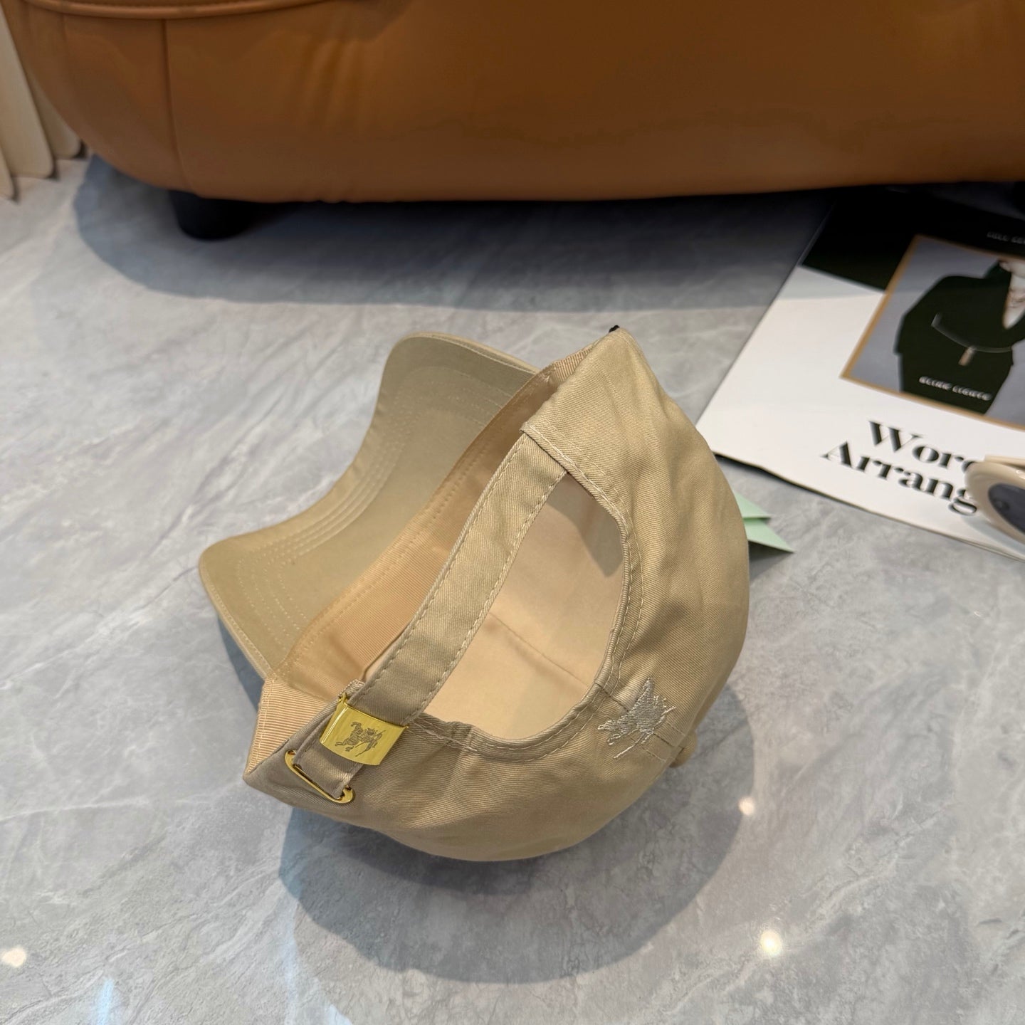 260311 New simple and bold embroidered baseball cap