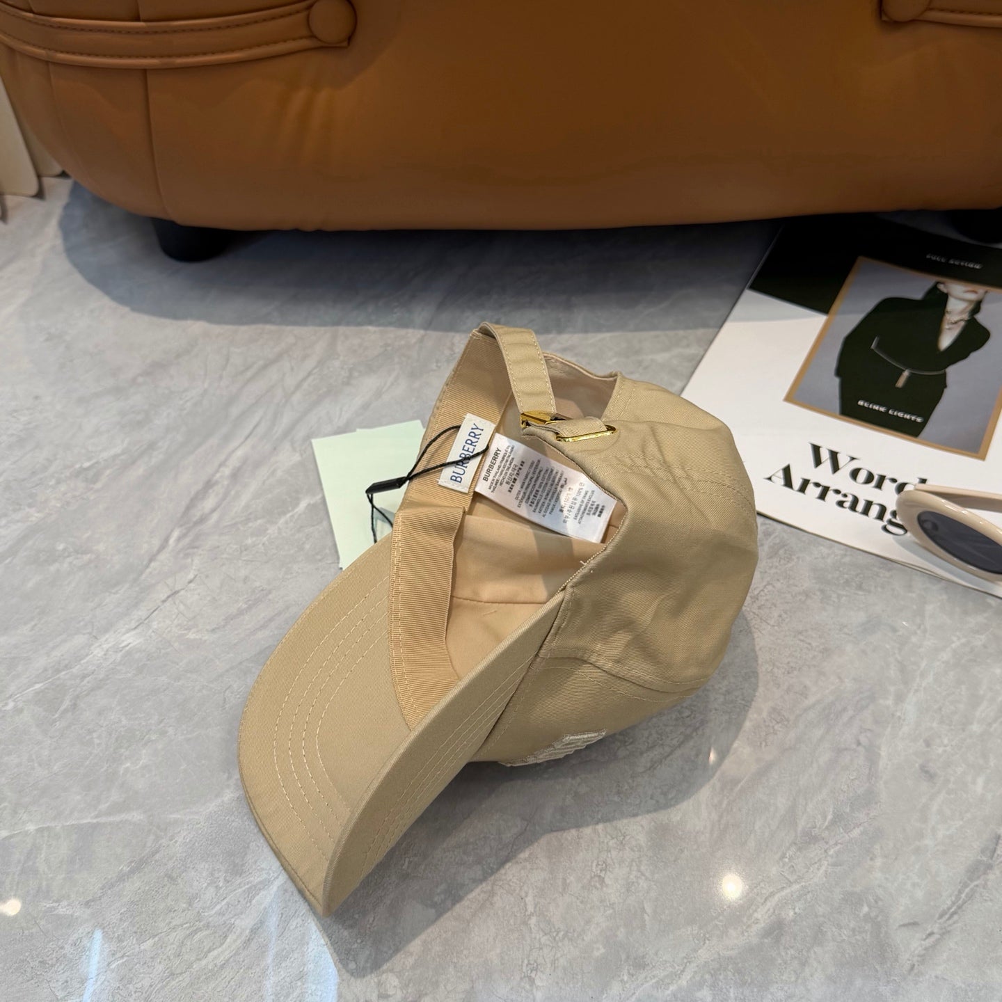 260311 New simple and bold embroidered baseball cap