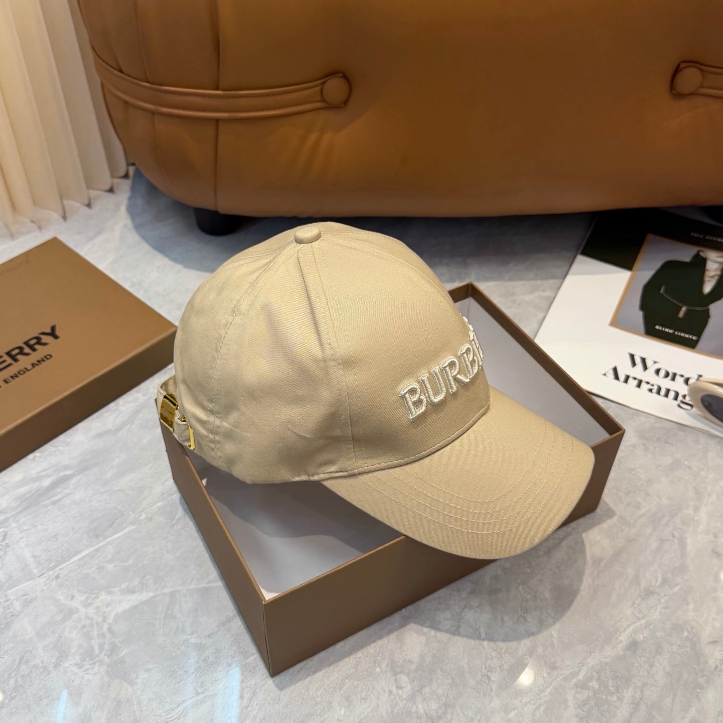 260311 New simple and bold embroidered baseball cap