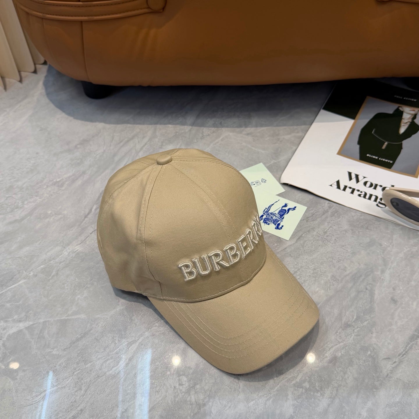 260311 New simple and bold embroidered baseball cap
