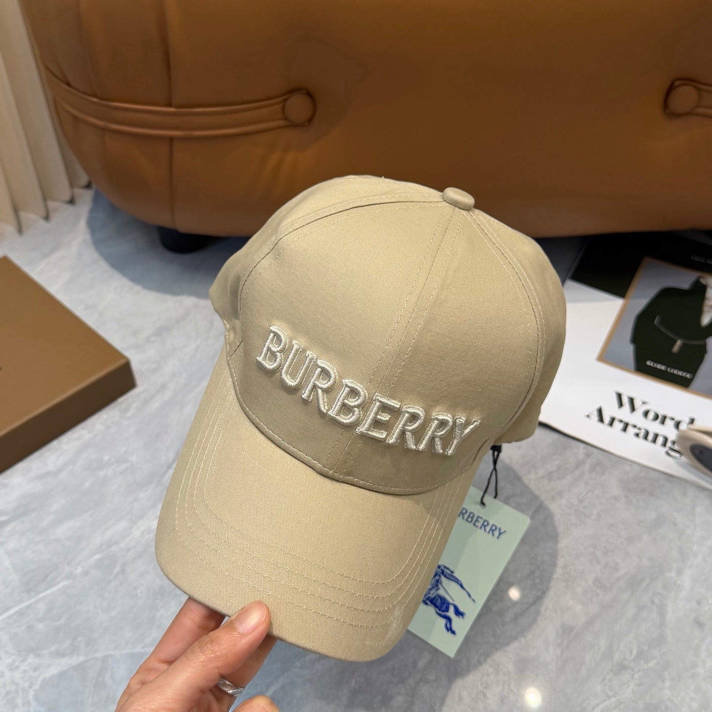 260311 New simple and bold embroidered baseball cap