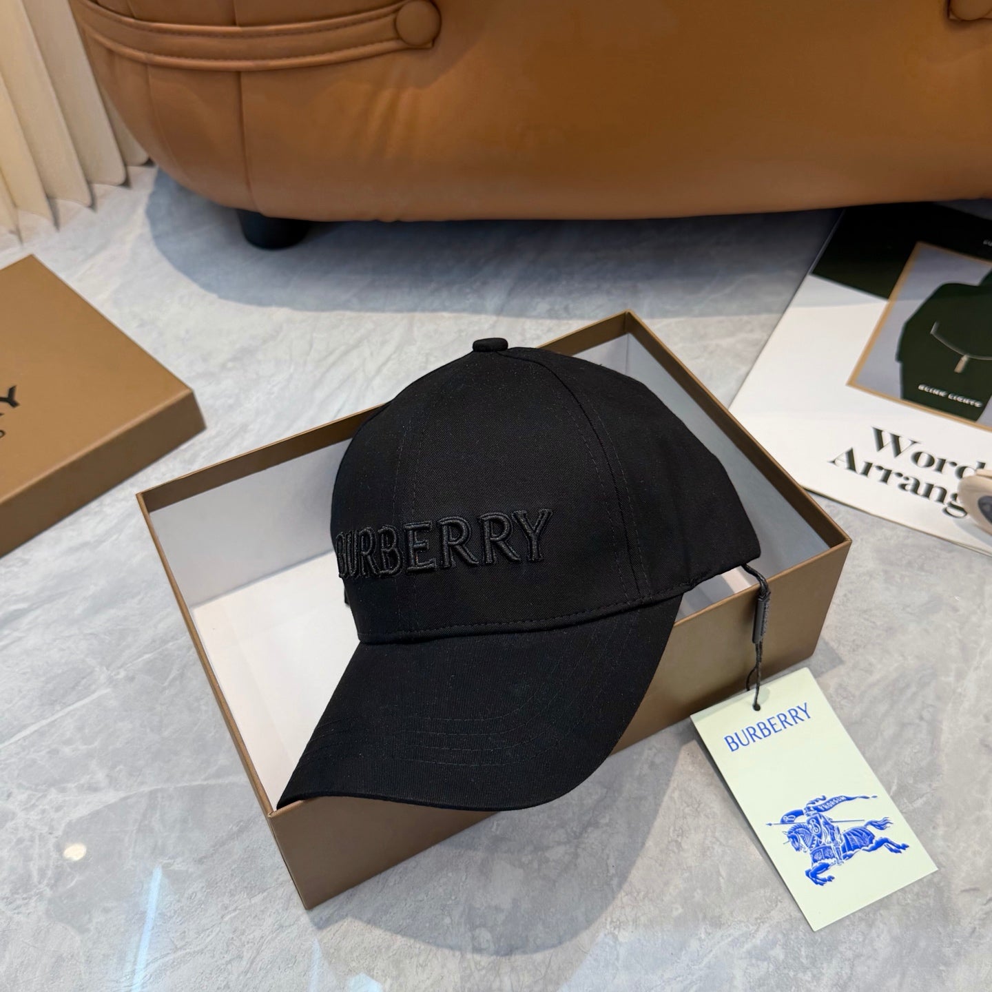 260311 New simple and bold embroidered baseball cap