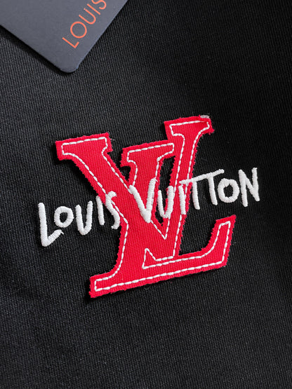 060311 New high-quality fabric embroidered T-shirt