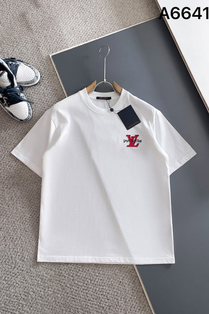 060311 New high-quality fabric embroidered T-shirt