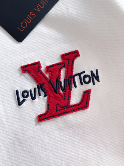060311 New high-quality fabric embroidered T-shirt