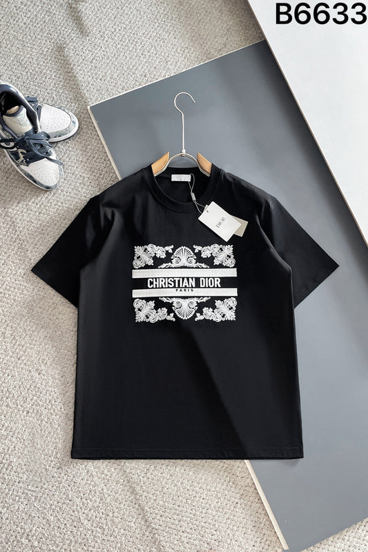 060311 New high-quality large-scale embroidered T-shirt