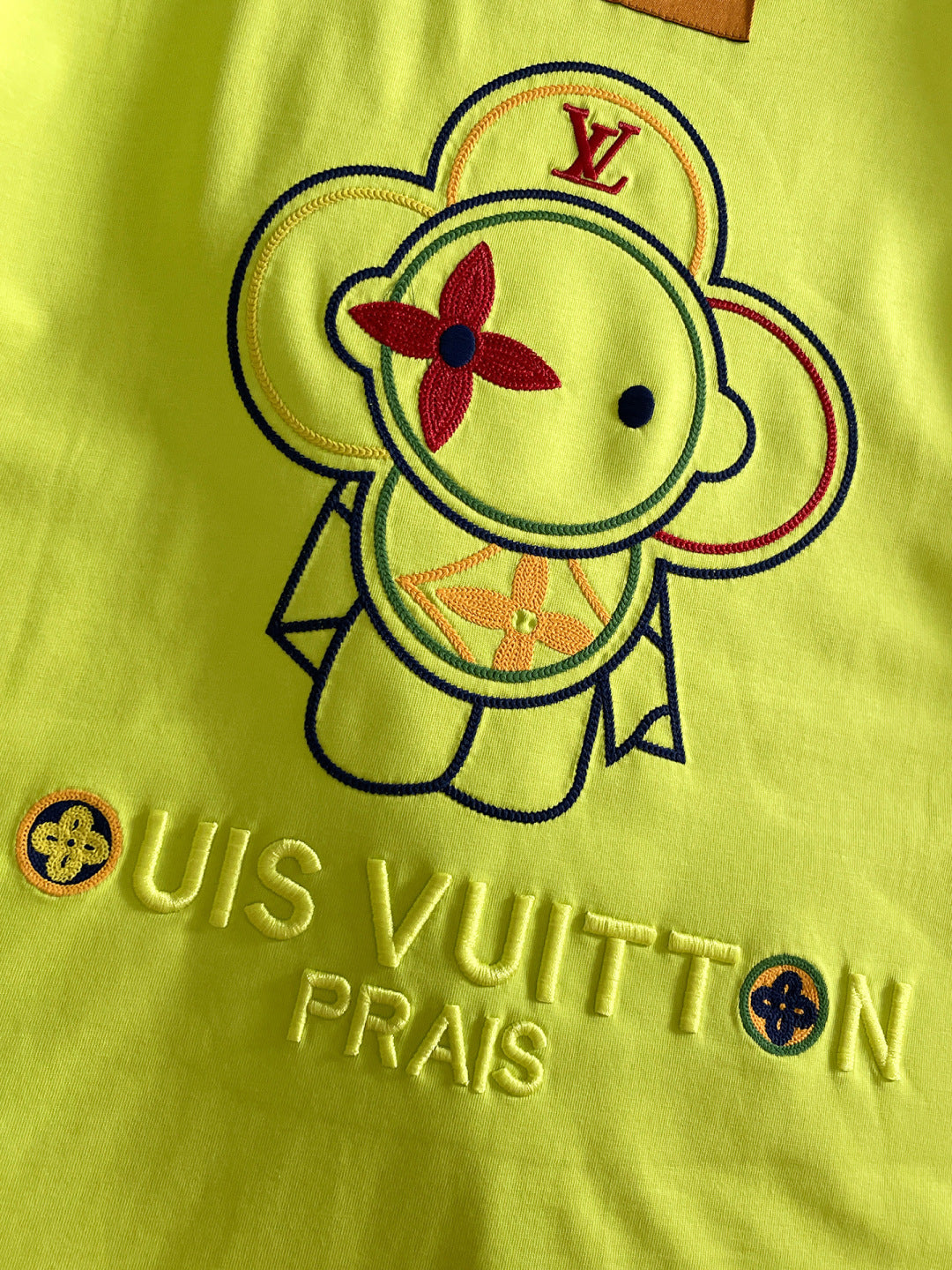 060311 New high-quality embroidered color-matched T-shirt