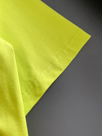060311 New high-quality embroidered color-matched T-shirt