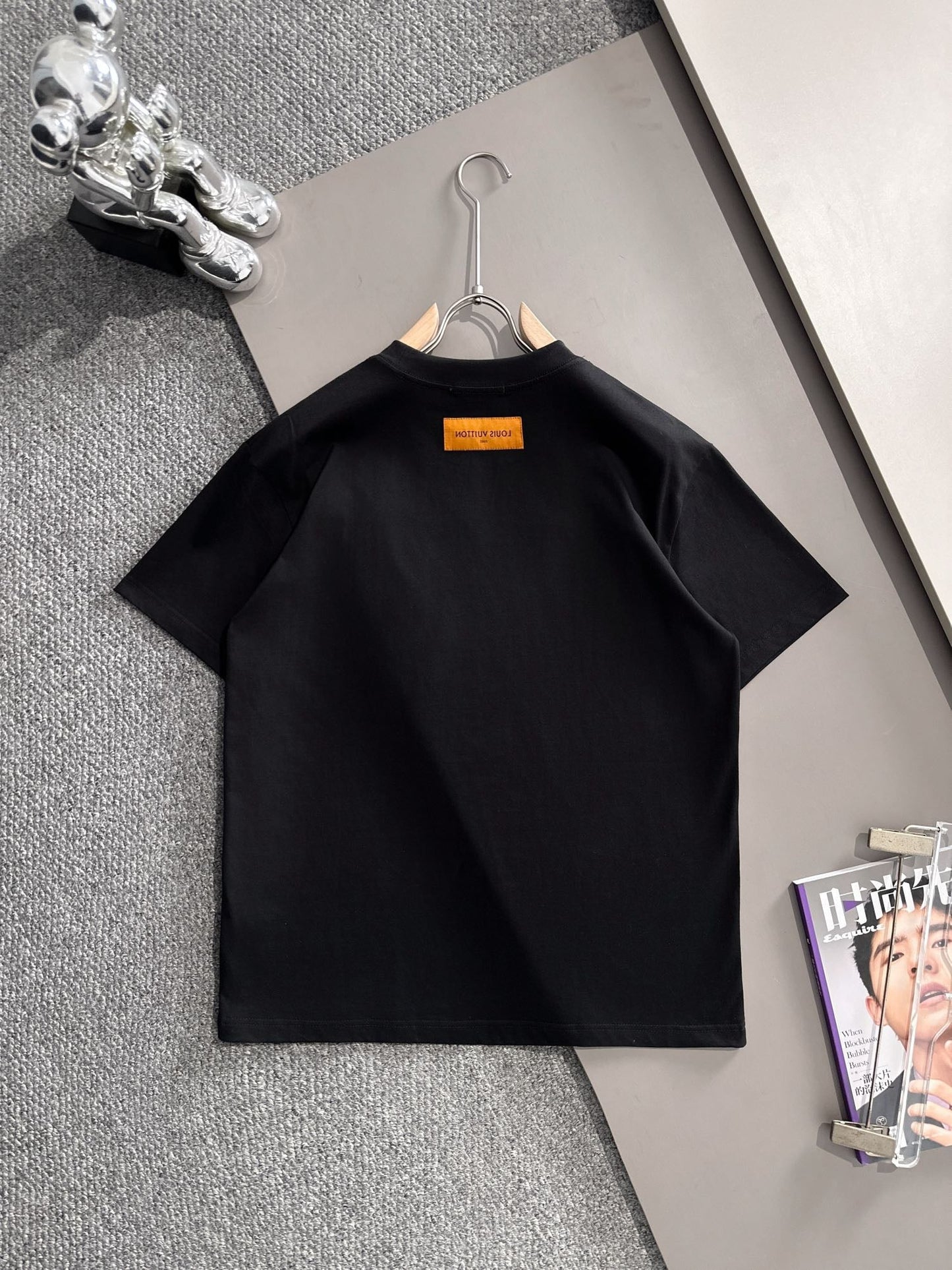 060311 New high-quality zipper pocket T-shirt
