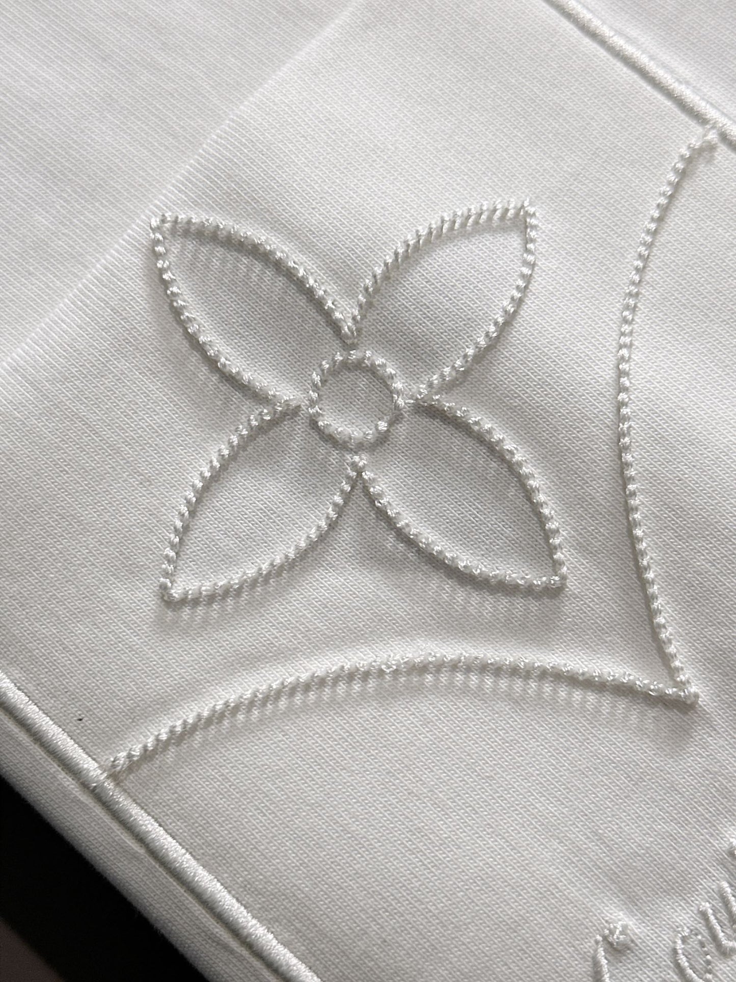 060311 New high-quality, minimalist pocket embroidered T-shirt