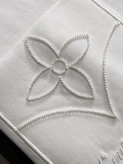 060311 New high-quality, minimalist pocket embroidered T-shirt
