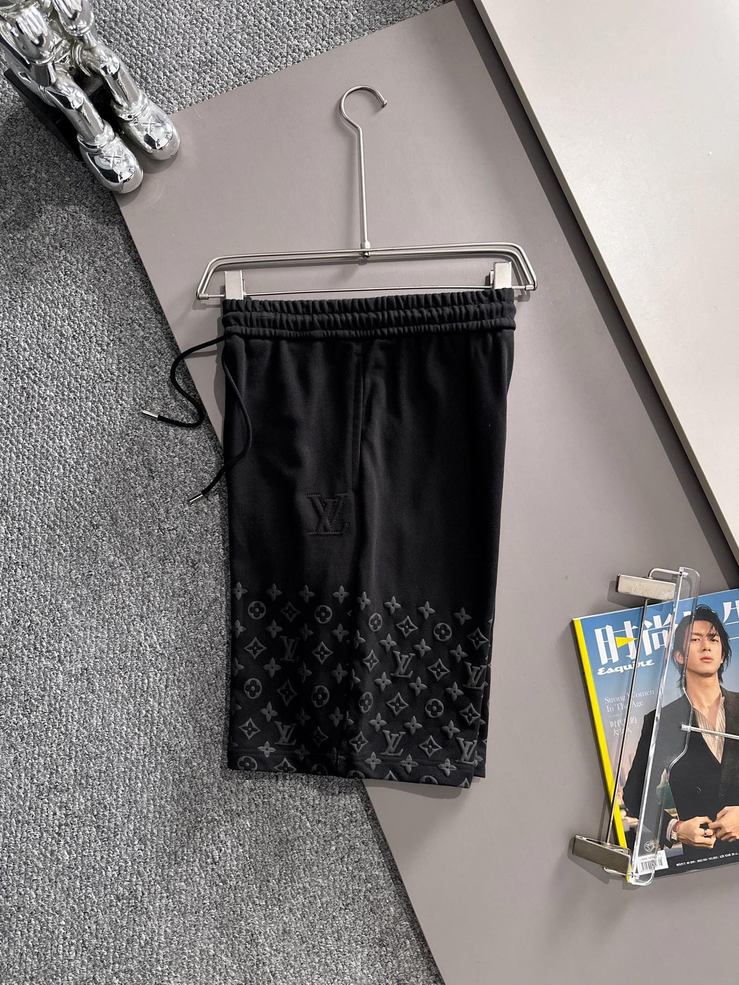 260311 New high-quality gradient screen-printed bubble-effect shorts
