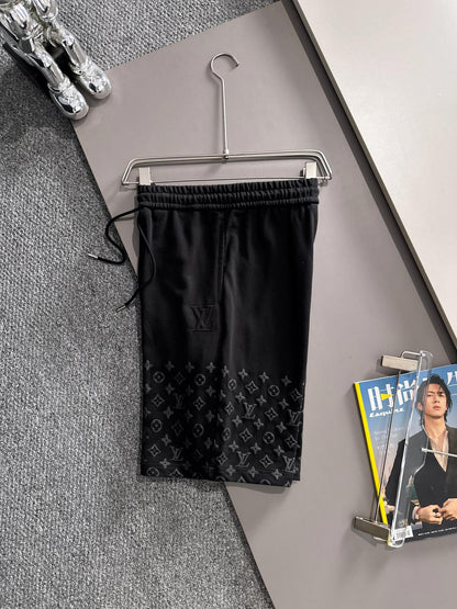 260311 New high-quality gradient screen-printed bubble-effect shorts