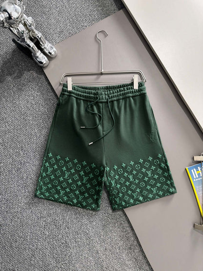 260311 New high-quality gradient screen-printed bubble-effect shorts