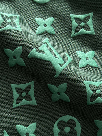 260311 New high-quality gradient screen-printed bubble-effect shorts