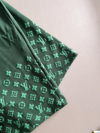 260311 New high-quality gradient screen-printed bubble-effect shorts