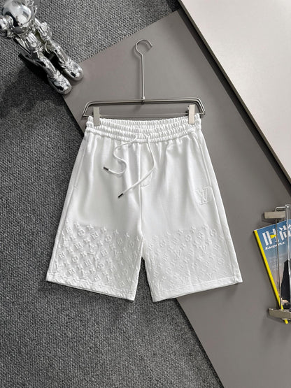 260311 New high-quality gradient screen-printed bubble-effect shorts