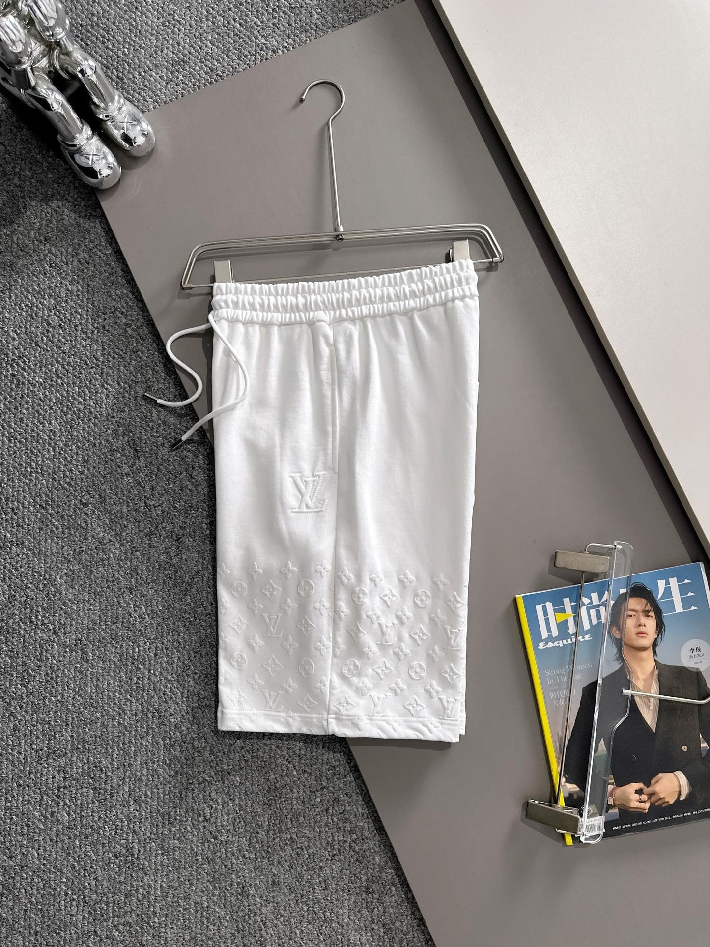 260311 New high-quality gradient screen-printed bubble-effect shorts