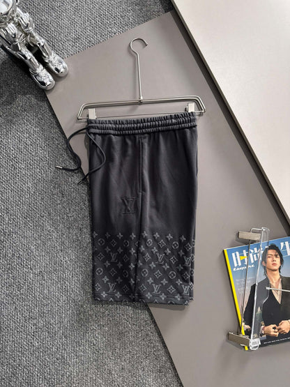 260311 New high-quality gradient screen-printed bubble-effect shorts