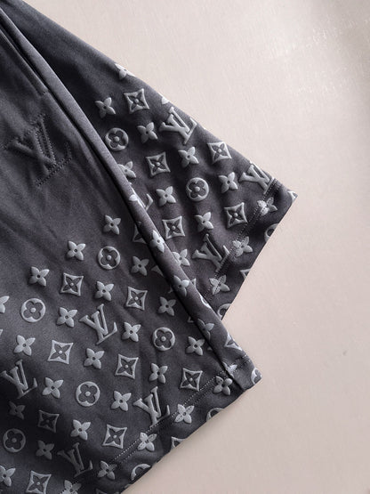 260311 New high-quality gradient screen-printed bubble-effect shorts