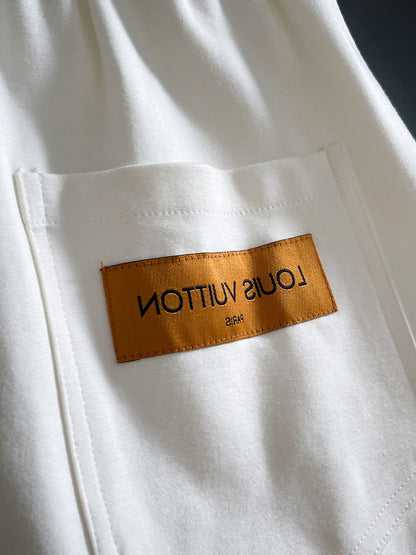 260311 New high-quality multi-color small icon embroidered shorts