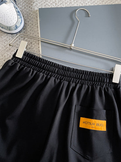 260311 New high-quality multi-color small icon embroidered shorts