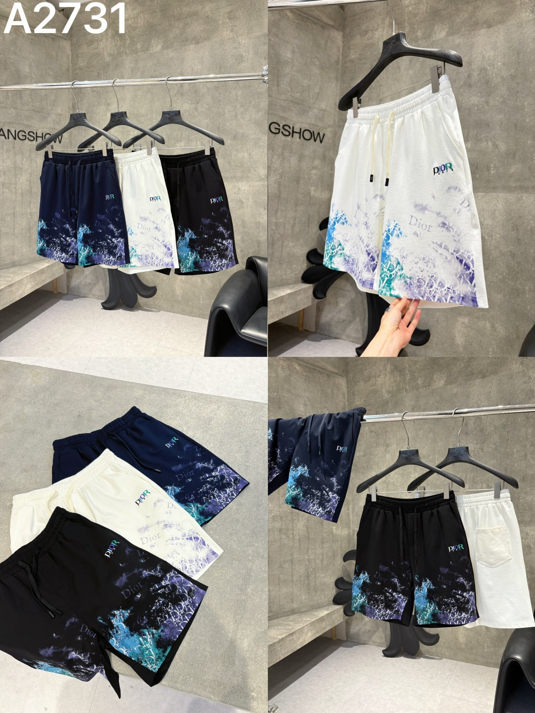 260311 New high-quality knitted stretch shorts